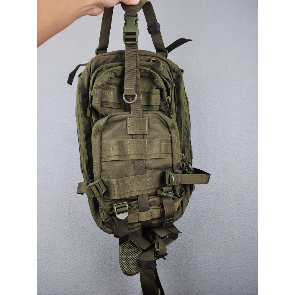 Condor Tactical Backpack Green Nylon Men One Size MOLLE Hunting Pack Outdoor